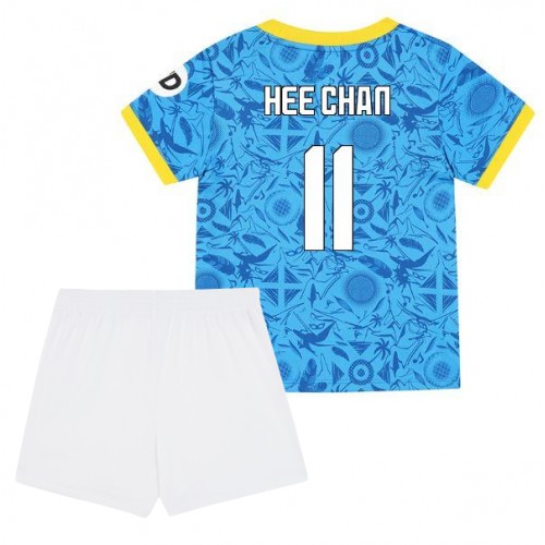 Wolves Hee-chan Hwang #11 Replik 3rd trikot Kinder 2025-26 Kurzarm (+ Kurze Hosen)